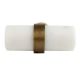 White Tube Stone Drawer Knob
